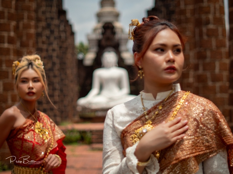 Models in Muang Boran